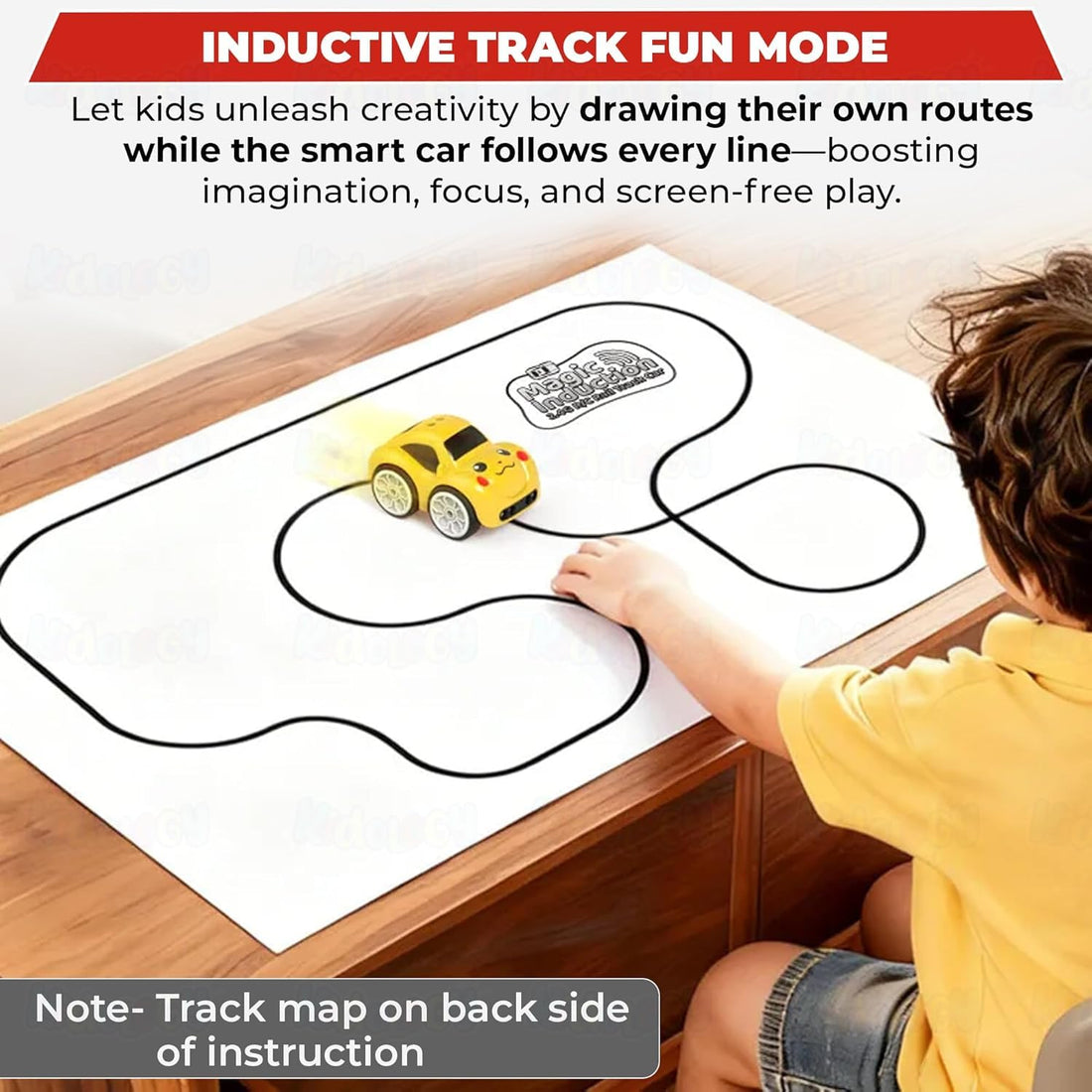 Baby Magic Induction RC Sensor Car with 2.4GHz Remote Control